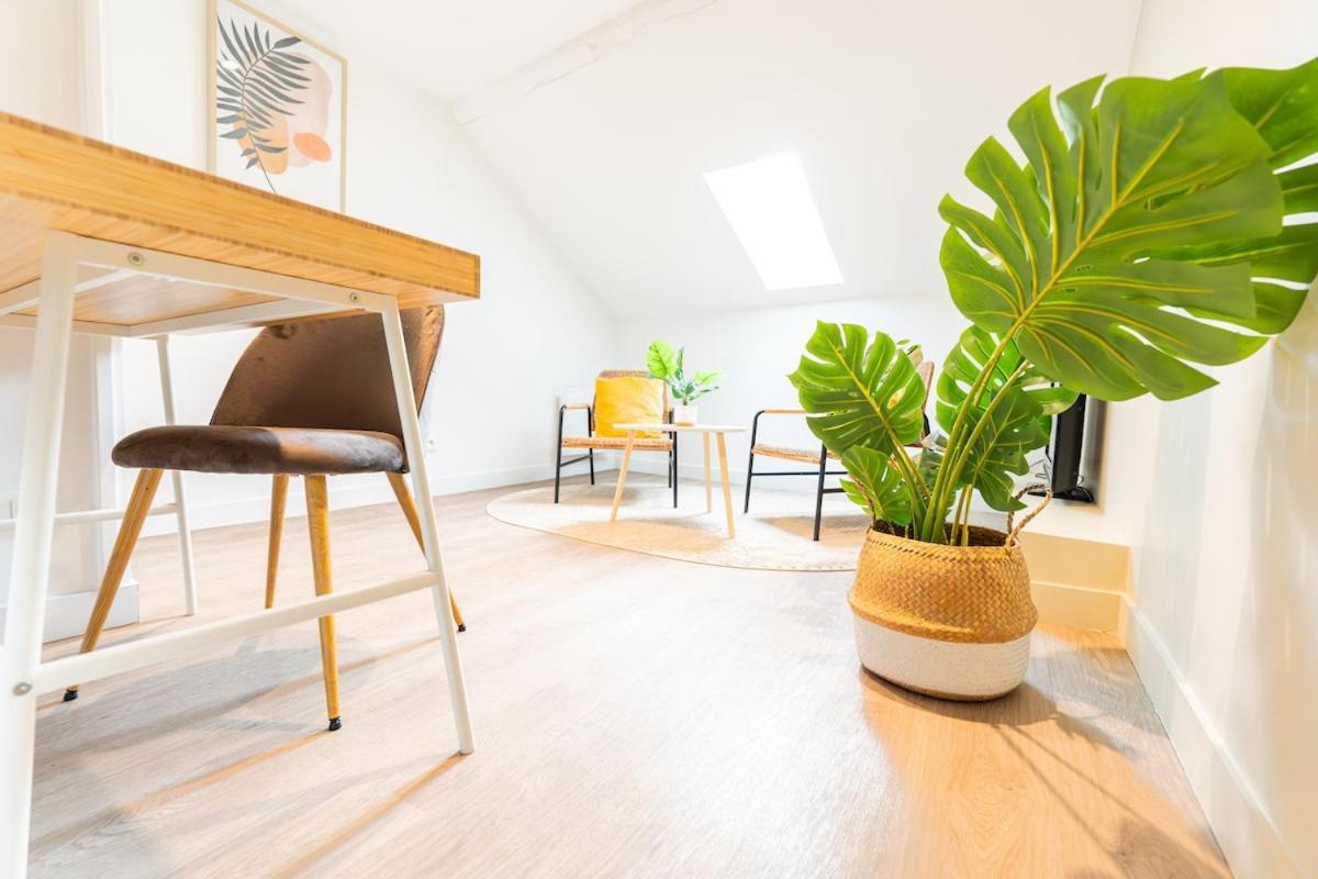 Duplex Confortable En Centre Avec 2 Chambres Châlons-en-Champagne Buitenkant foto